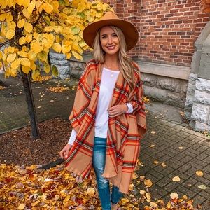 Plaid Cape / Poncho | One size | Vici Dolls